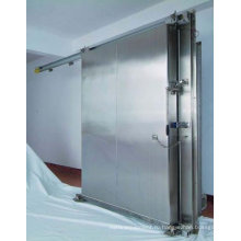 Раздвижная дверь из нержавеющей стали для холодной комнаты